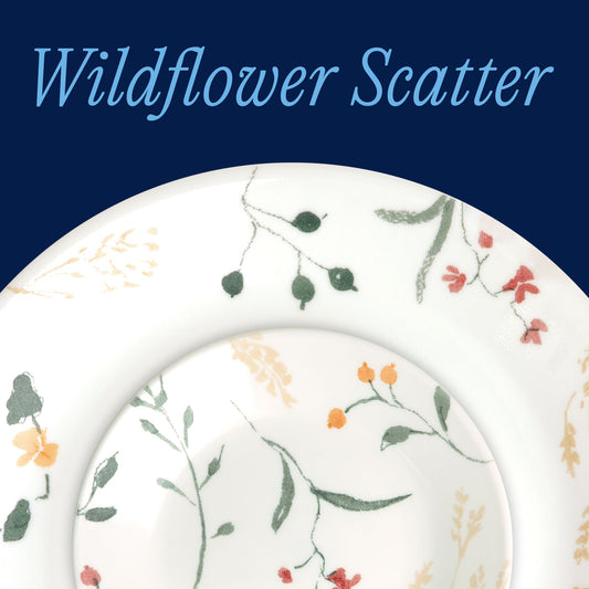 Corelle® Wildflower Scatter 18-piece Dinnerware Set, Service for 6