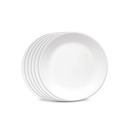 Corelle® Winter Frost White 8.5" Salad Plates, 6-pack