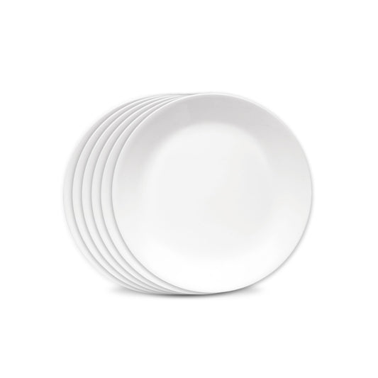 Corelle® Winter Frost White 8.5" Salad Plates, 6-pack