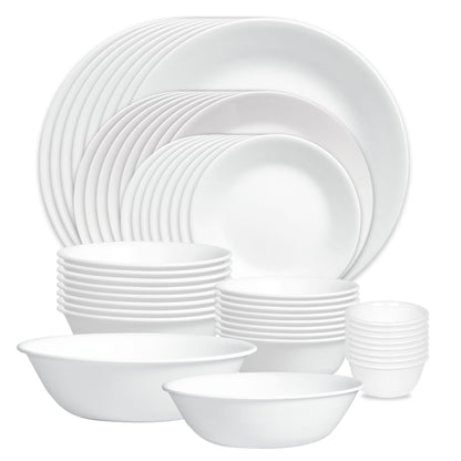 Corelle® Winter Frost White 50-piece Dinnerware Set, Service for 8, EXCLUSIVE
