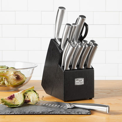 Chicago Cutlery® Malden™ 16-piece Stainless Steel Block Set