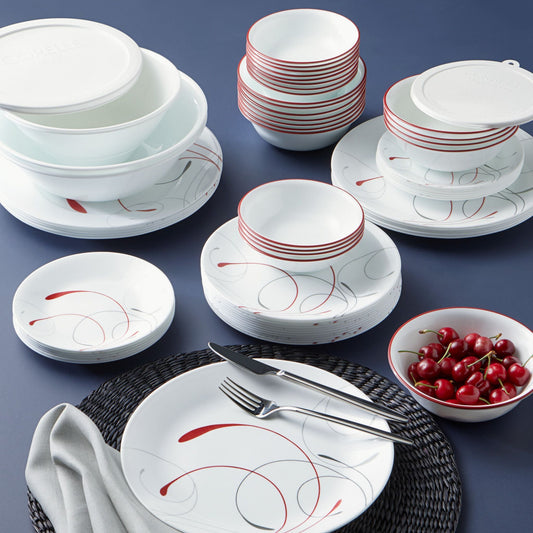 Corelle® Classic Splendor 78-piece Dinnerware Set, Service for 12
