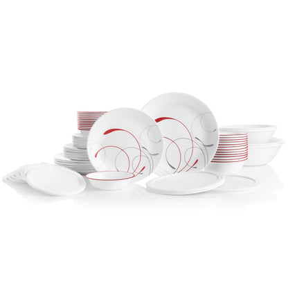 Corelle® Classic Splendor 78-piece Dinnerware Set, Service for 12