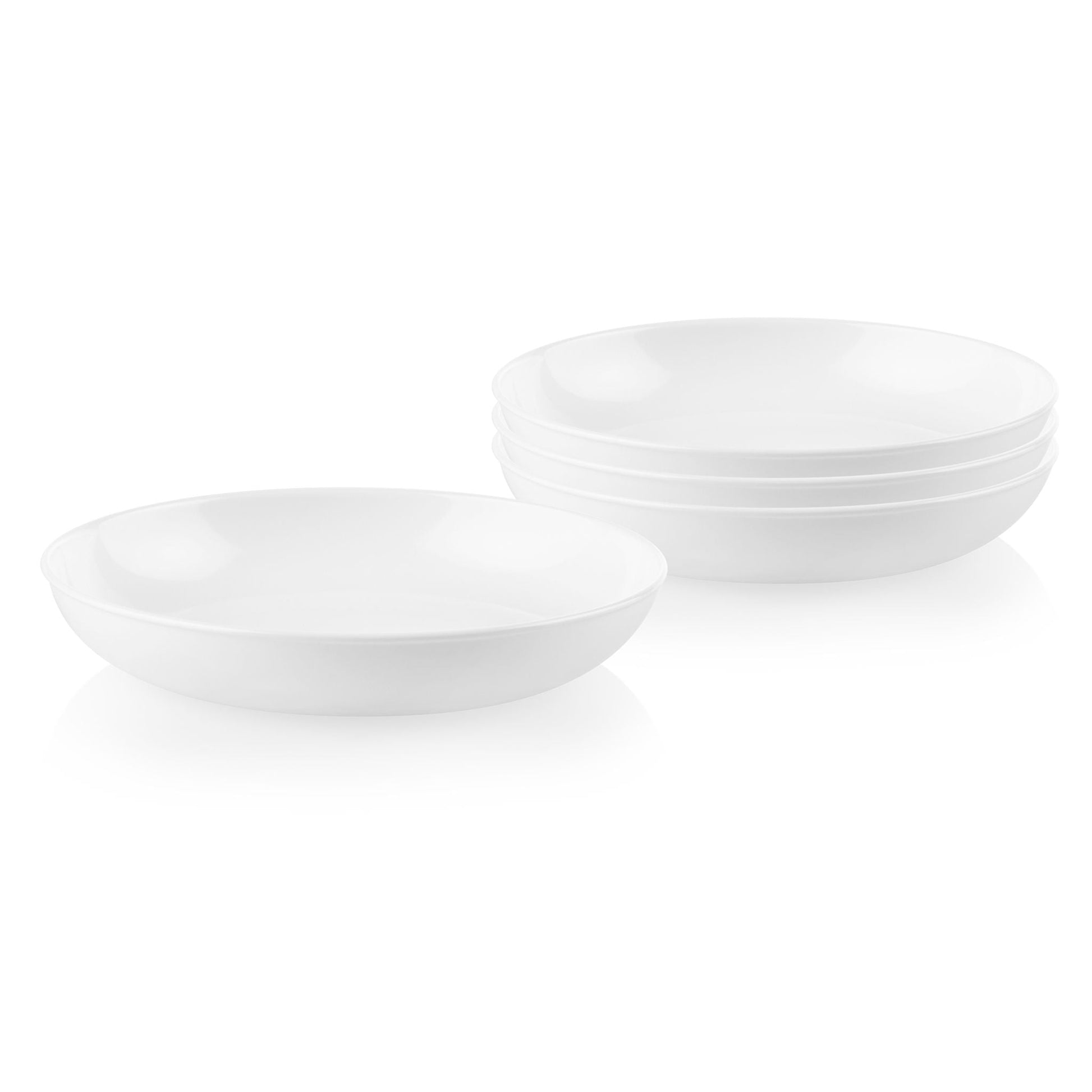 Corelle® Modern Rounds Dinnerware Set – Service for 4 + Meal Bowls