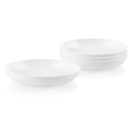 Corelle® Modern Rounds Dinnerware Set – Service for 4 + Meal Bowls