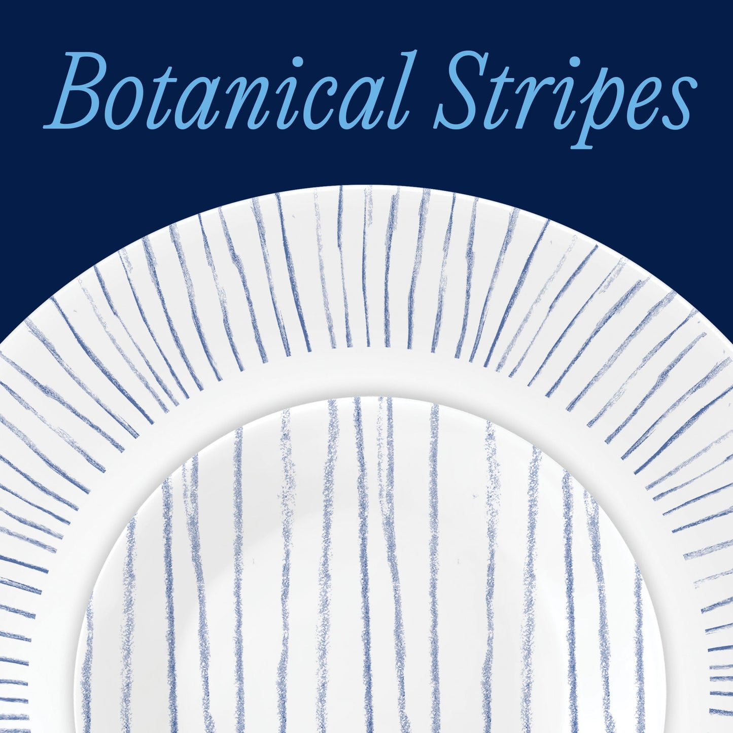 Corelle® Nautical Stripes 18-piece Dinnerware Set, Service for 6