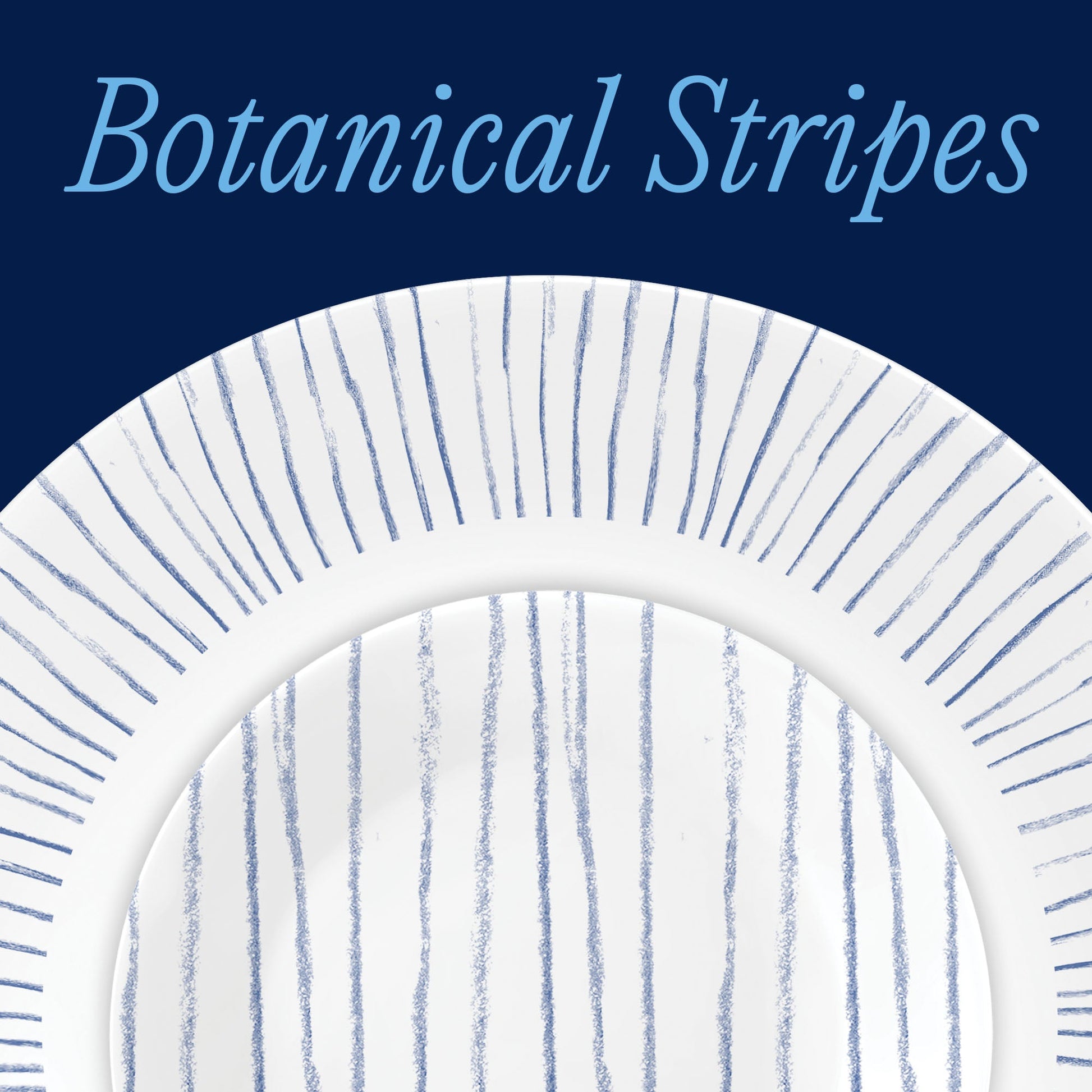 Corelle® Nautical Stripes 18-piece Dinnerware Set, Service for 6