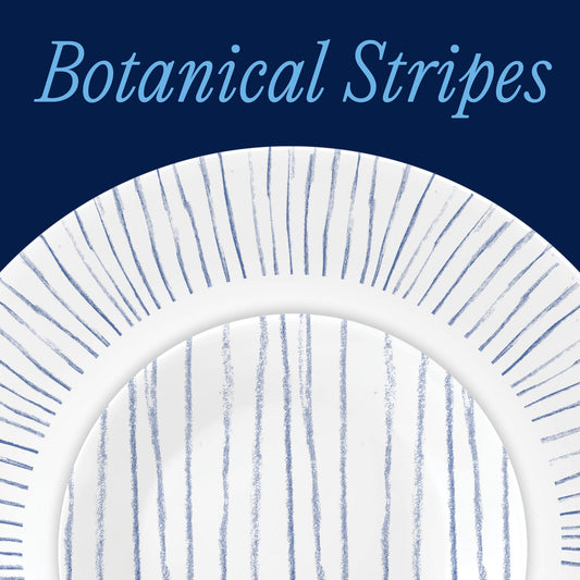 Corelle® Nautical Stripes 18-piece Dinnerware Set, Service for 6