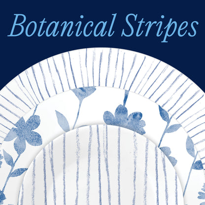 Corelle® Botanical Stripes 32-piece Dinnerware Set, Service for 8