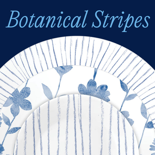 Corelle® Botanical Stripes 32-piece Dinnerware Set, Service for 8