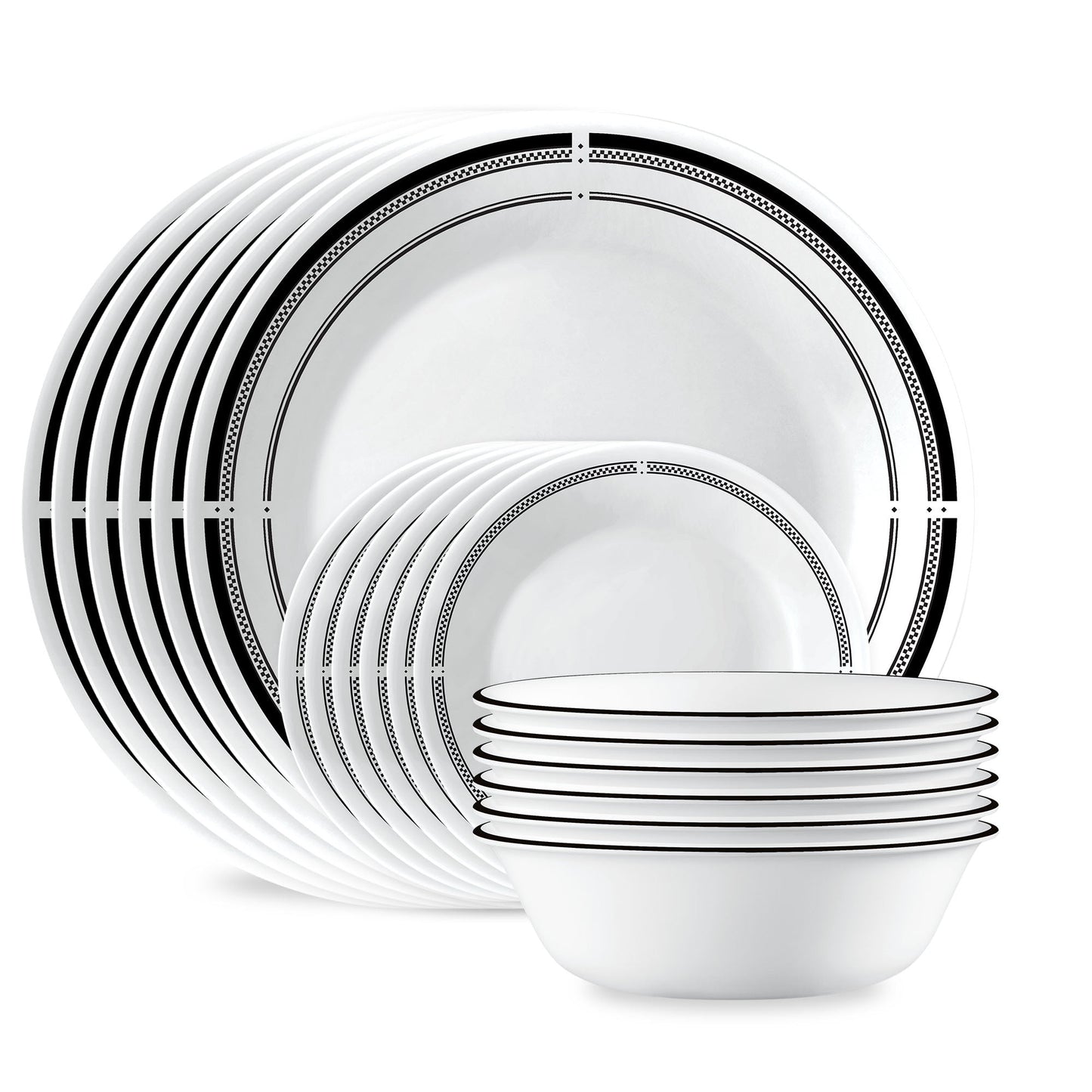 Corelle® Brasserie 18-piece Dinnerware Set, Service for 6
