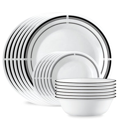 Corelle® Brasserie 18-piece Dinnerware Set, Service for 6