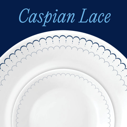 Corelle® Caspian Lace 18-piece Dinnerware Set, Service for 6