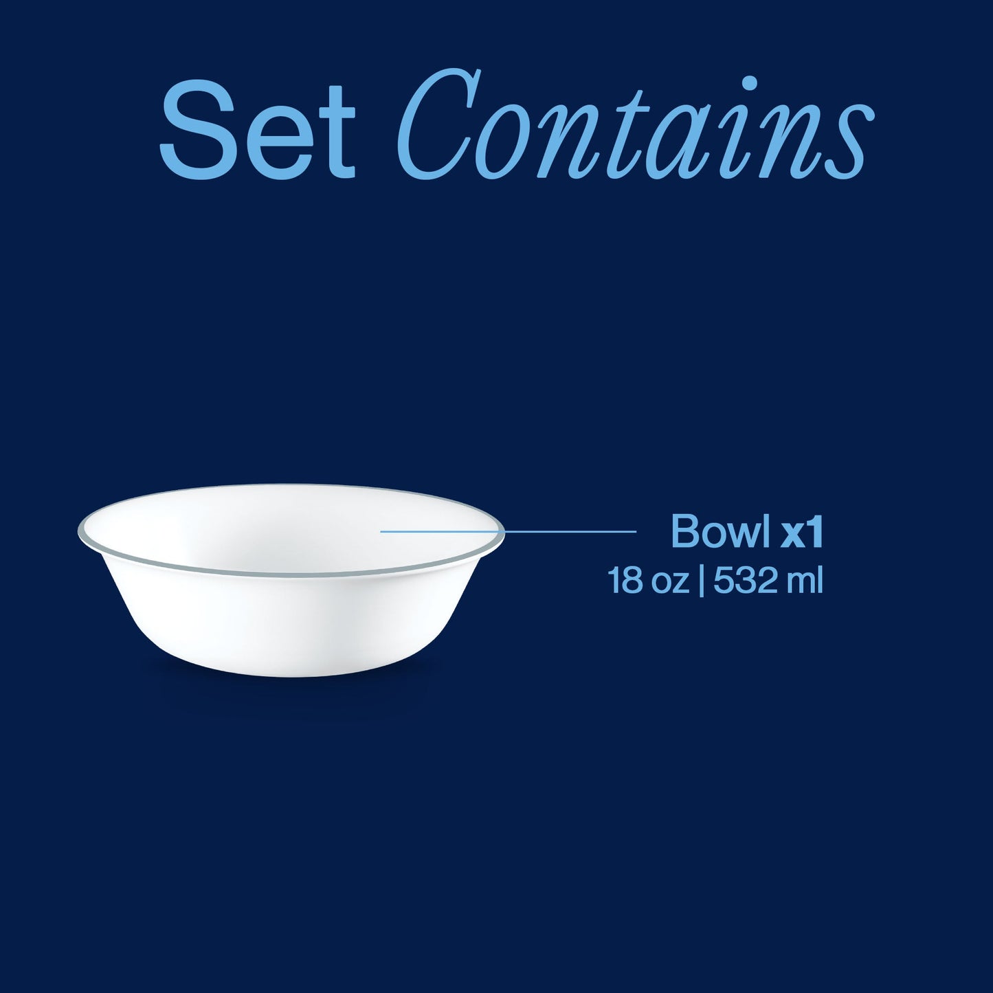 Corelle® Flowing Fern 18-ounce Cereal Bowl
