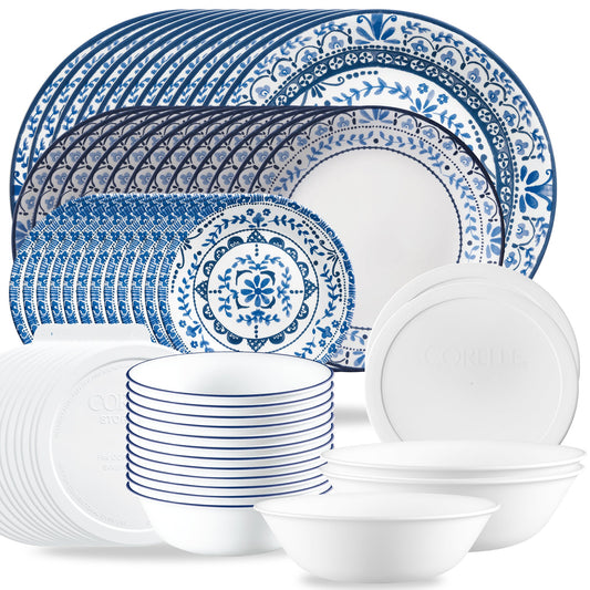 Corelle® Portofino 78-piece Dinnerware Set, Service for 12