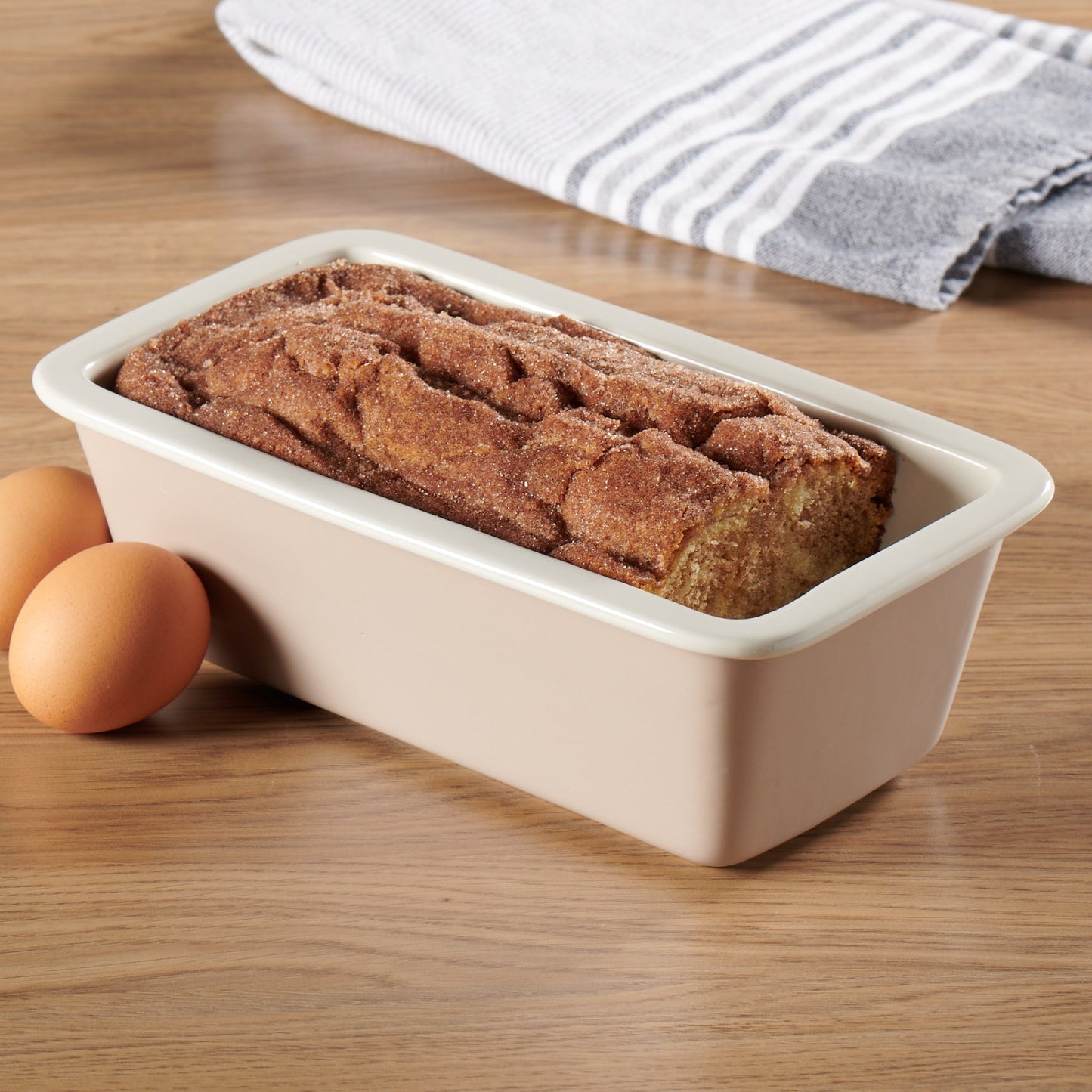 CorningWare® Contour Walnut Loaf Pan