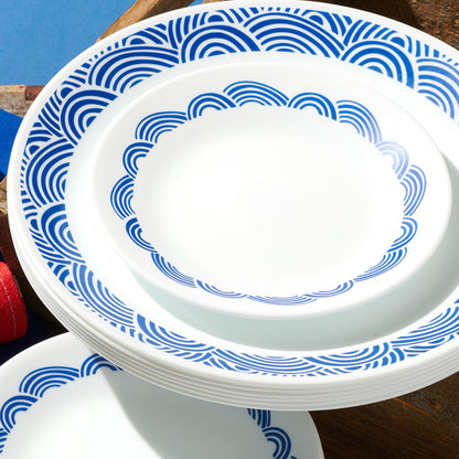 Corelle® Rolling Waves 18-piece Dinnerware Set, Service for 6