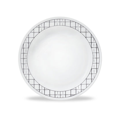 Corelle® Delicate Grid 8.5" Lunch Plate, 6-pack