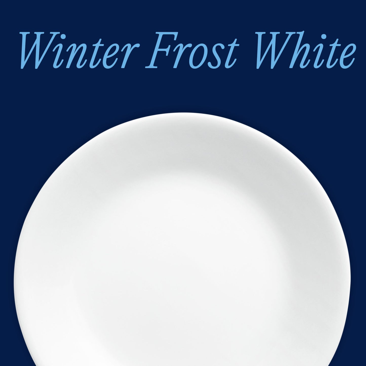 Corelle® Winter Frost White 6.75" Appetizer Plates, 6-pack