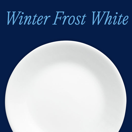 Corelle® Winter Frost White 6.75" Appetizer Plates, 6-pack