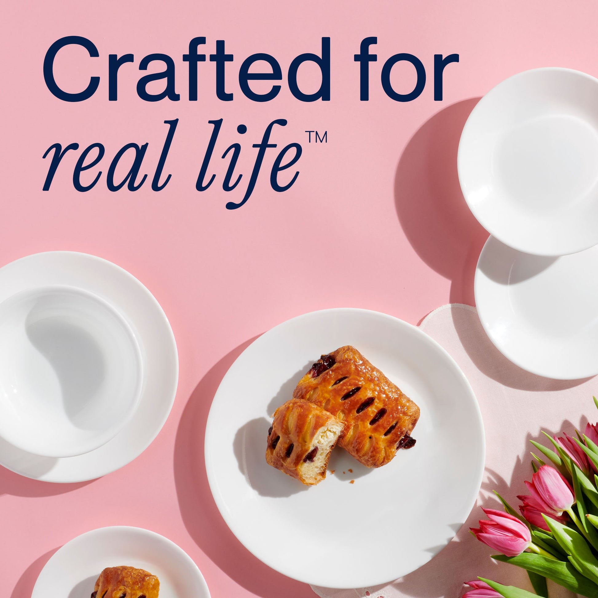 Corelle® Winter Frost White 6.75" Appetizer Plates, 6-pack