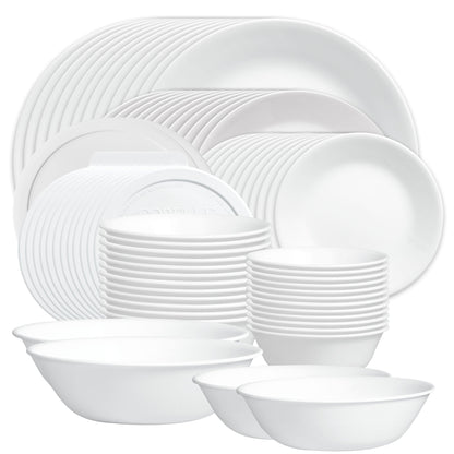 Corelle® Winter Frost White 78-piece Dinnerware Set, Service for 12