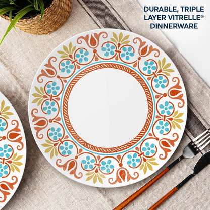 Corelle® Global Collection Terracotta Dreams 10.25" Dinner Plate