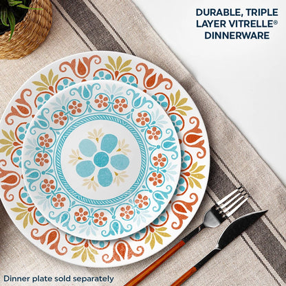 Corelle® Global Collection Terracotta Dreams 6.75" Appetizer Plate