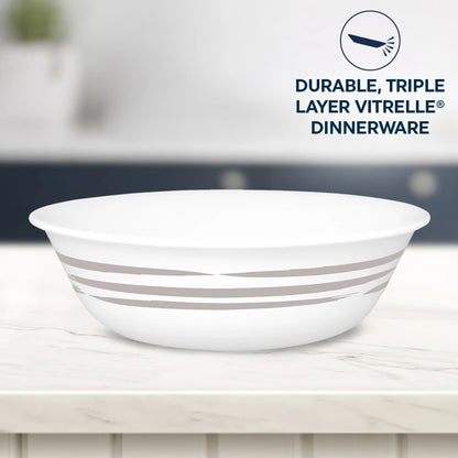 Corelle® Brushed Silver 18-ounce Cereal Bowl