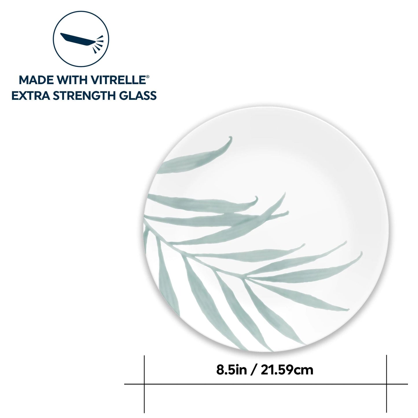 Corelle® Solar Print 8.5" Salad Plate, EXCLUSIVE