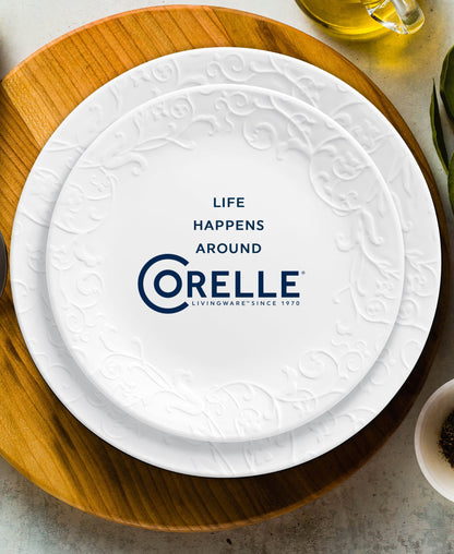 Corelle® Bella Faenza Dinnerware Set – Service for 6 + Serving Bowl