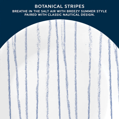 Corelle® Botanical Stripes 6.75" Appetizer Plate