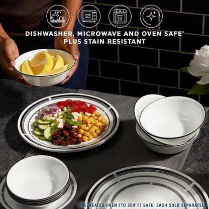 Corelle® Brasserie 10.25" Dinner Plates, 6-pack