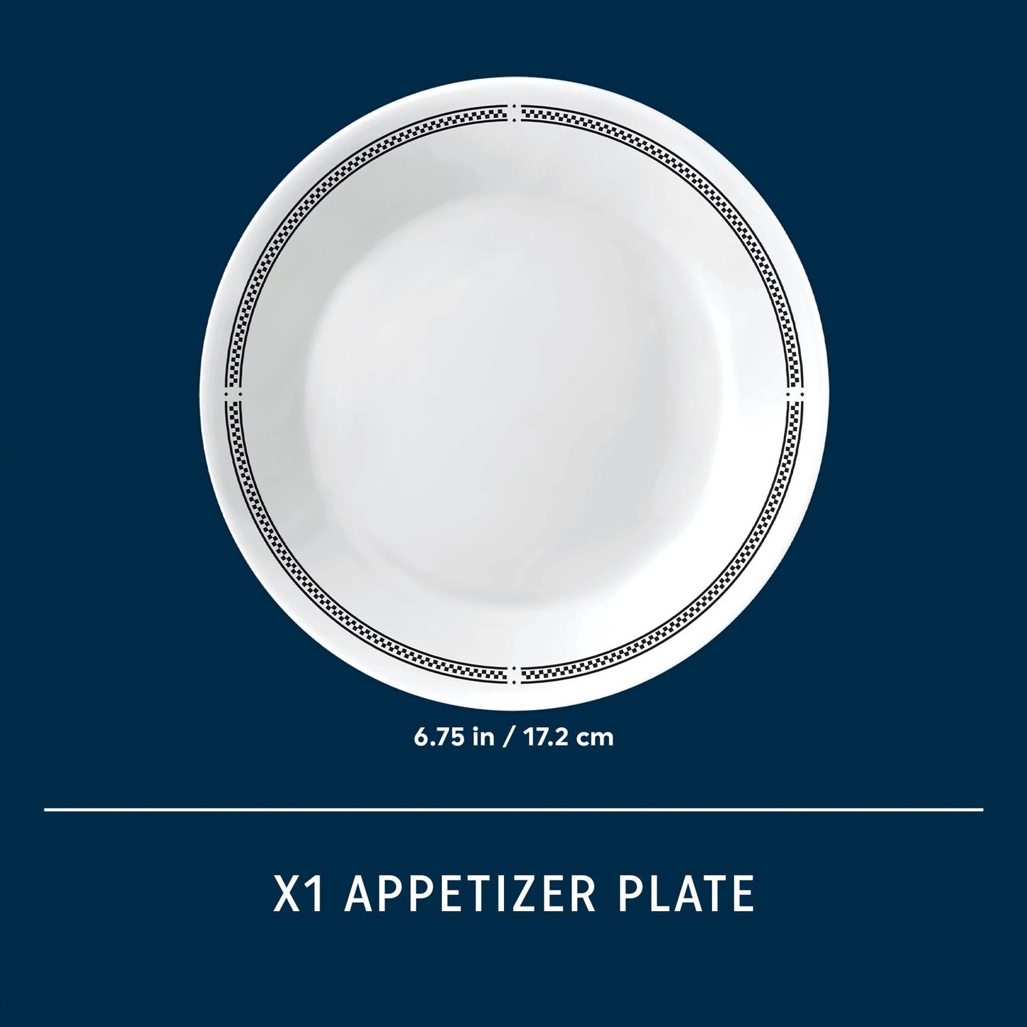 Corelle® Brasserie 6.75" Appetizer Plate