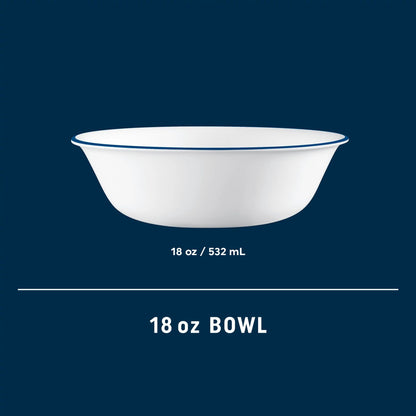 Corelle® Caspian Lace 18-ounce Cereal Bowl