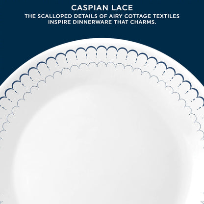 Corelle® Caspian Lace 10.25" Dinner Plate