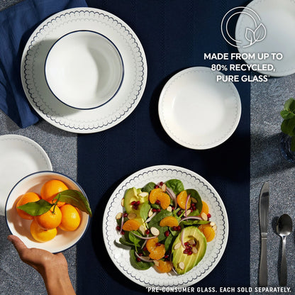 Corelle® Caspian Lace 6.75" Appetizer Plate, 6-pack