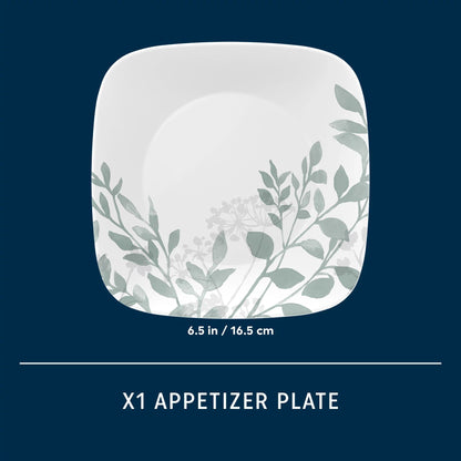 Corelle® Square Amalie 6.5" Appetizer Plate