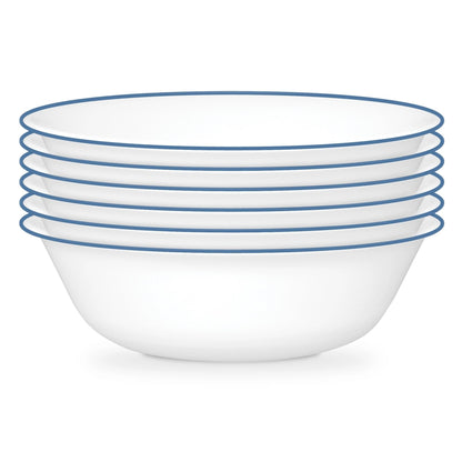 Corelle® Botanical Stripes 18-ounce Cereal Bowls, 6-pack