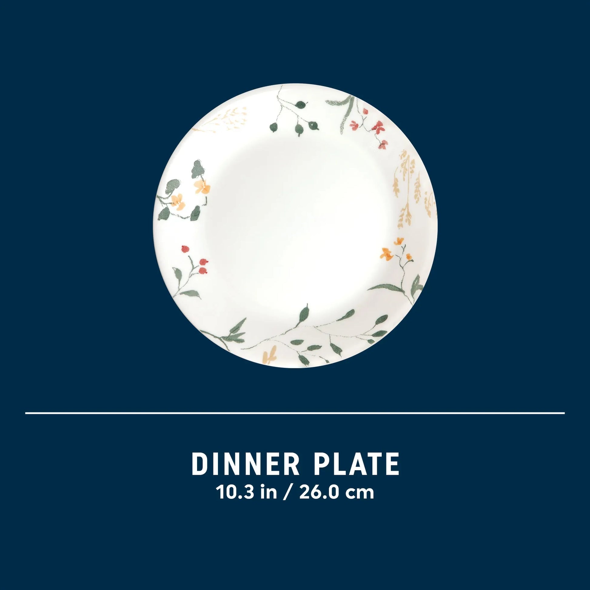Corelle® Wildflower Scatter 10.25" Dinner Plate