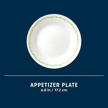 Corelle® Spring Blossom Green 6.75" Appetizer Plate
