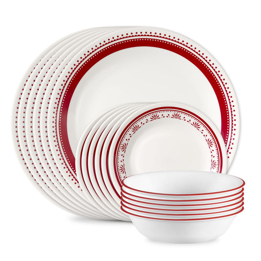 Corelle® Sadie 18-piece Dinnerware Set, Service for 6
