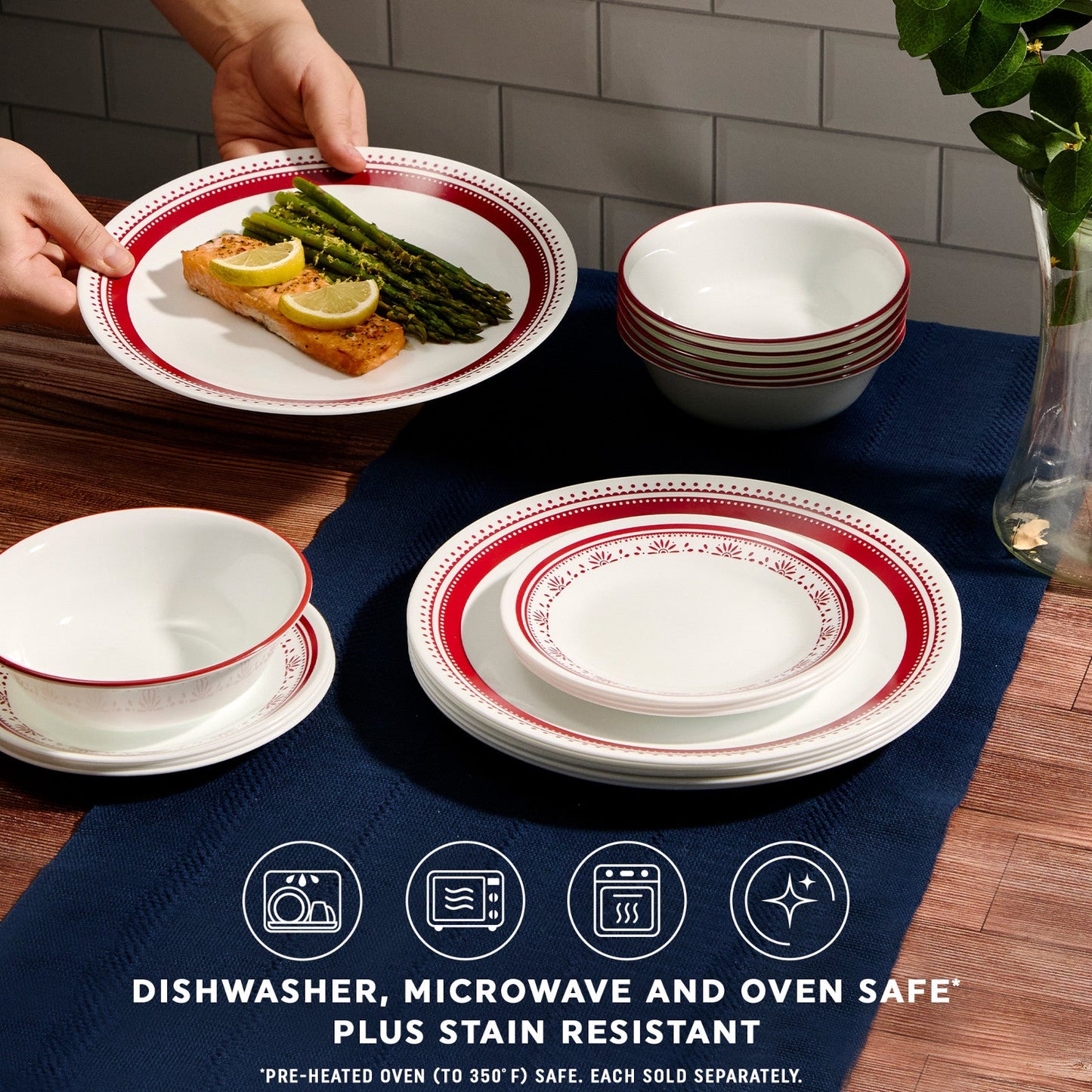 Corelle® Sadie 6.75" Appetizer Plate