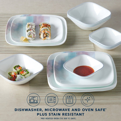 Corelle® Aquarello 16-piece Dinnerware Set, Service for 4