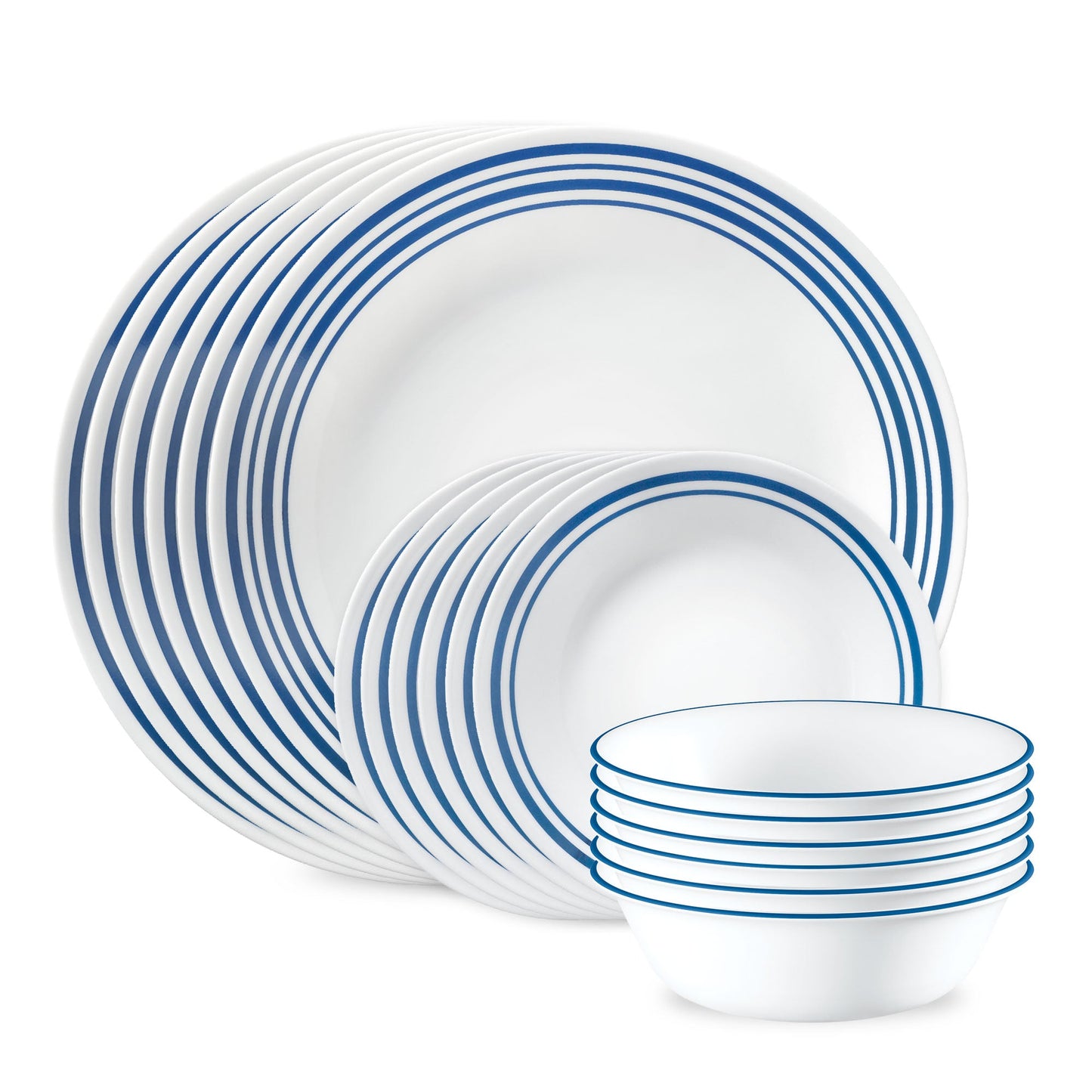 Corelle® Laila 18-piece Dinnerware Set, Service for 6