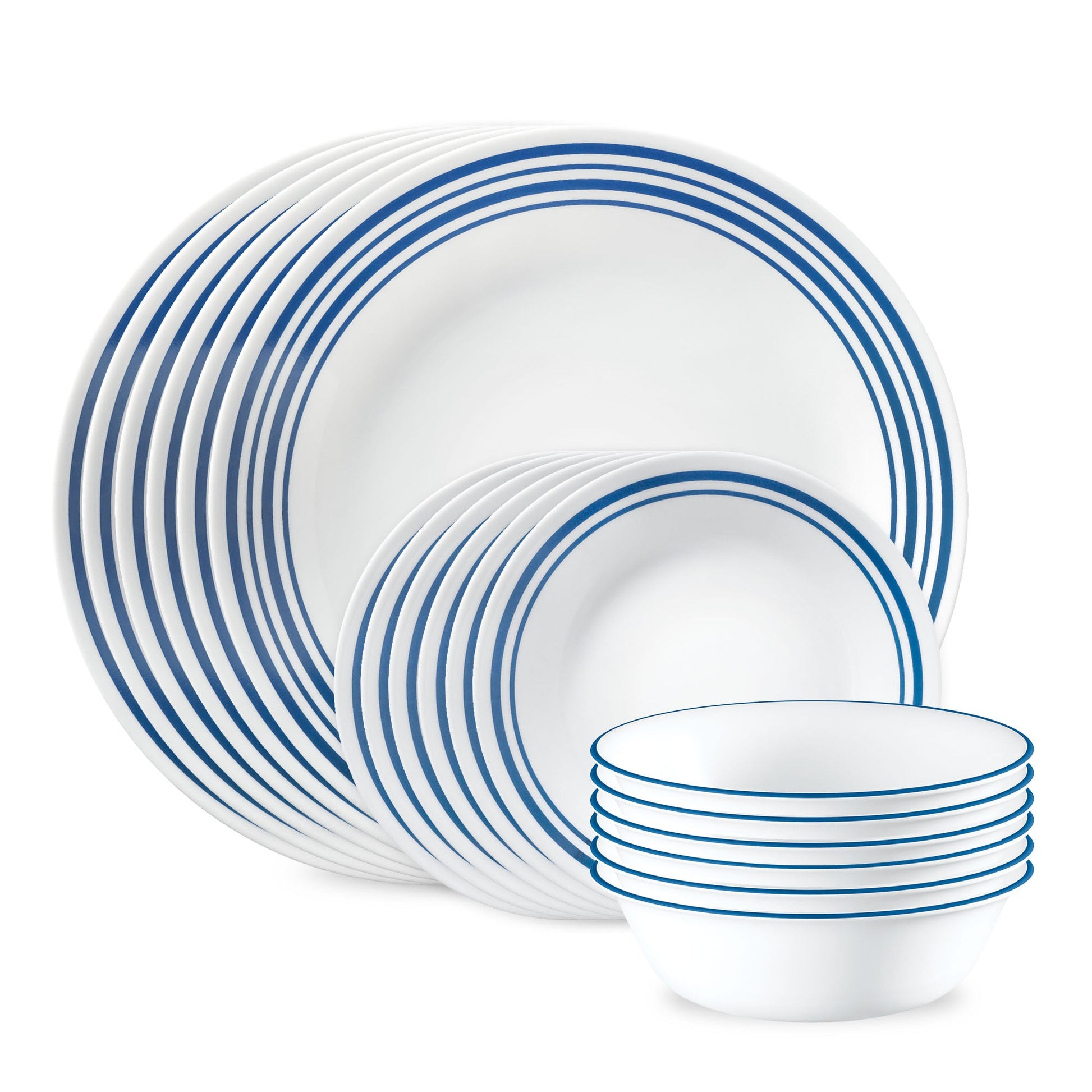 Corelle® Laila 18-piece Dinnerware Set, Service for 6