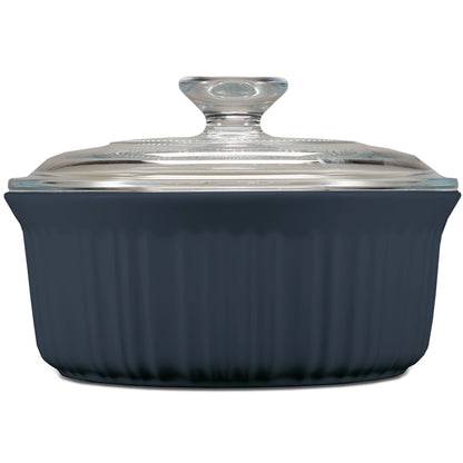 CorningWare® French Colors 1.5-quart Round Baking Dish, Navy
