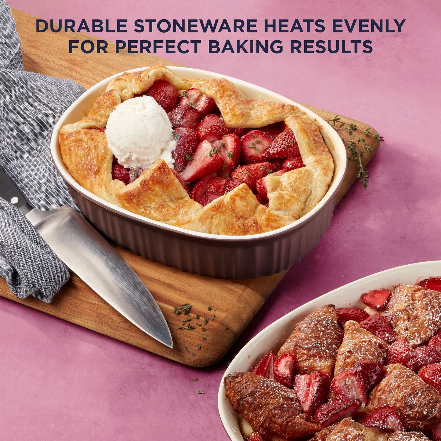 CorningWare® French Colors 6-piece Bakeware Set, Cabernet