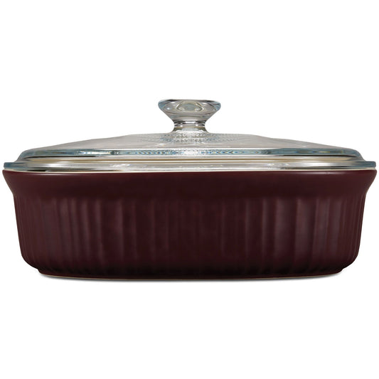 CorningWare® French Colors 2.5-quart Oval Baking Dish, Cabernet