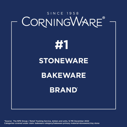 CorningWare® Cornflower Blue 11-Inch Casserole Dish